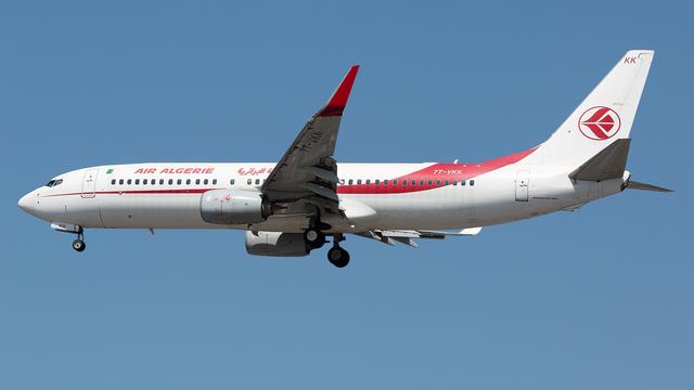7T-VKK:Boeing 737-800:Air Algerie